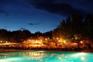 Camping Pena Montanesa Espagne - Piscine nuitee